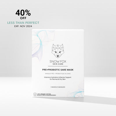 Pre+Probiotic Sake Mask (Less Than Perfect)